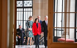 Réception de Nouvel An du Shape et de l'Otan à Laeken