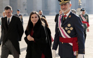 Les souverains espagnols à la Pâque militaire 2023