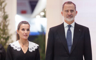 Felipe et Letizia d'Espagne à la foire internationale du tourisme à Madrid