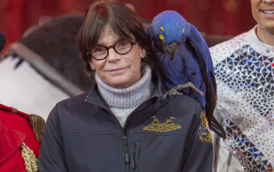 La princesse Stéphanie de Monaco au 45e Festival international du cirque, le 19 janvier 2023 à Monte-Carlo.