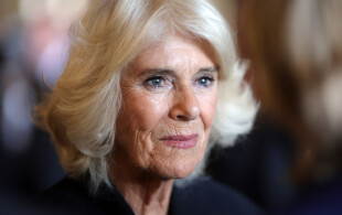 La reine Camilla le 16 septembre 2022 au château de Cardiff.