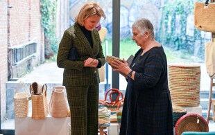 Mathilde de Belgique aux 50 ans d'Oxfam à Malines
