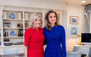 Rania de Jordanie et Jill Biden à Washington