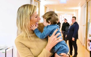 Maxima des Pays-Bas au centre Princesse Maxima à Utrecht