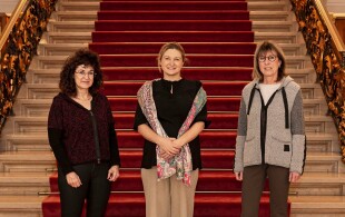 Stéphanie de Luxembourg reçoit l'ssociation Bletz