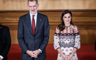 Felipe et Letizia d'Espagne à Saragosse pour les prix nationaux de la Culture 2021