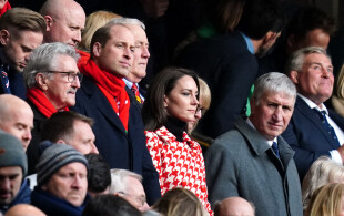 Le prince et la princesse de Galles à Cardiff pour le match de rubgy pays de Galles-Angleterre