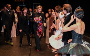 Mathilde de Belgique à Anvers au gala Time to dance