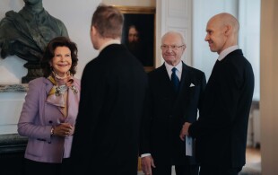 Carl XVI Gustaf et Silvia de Suède dans le comté de Västmanland