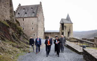 Guillaume de Luxembourg au château de Bourscheid