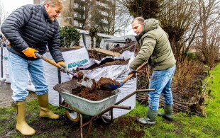 Willem-Alexander et Maxima des Pays-Bas à la Journée du bénévolat à Zoetermeer