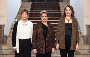Maria Teresa de Luxembourg reçoit l'asbl Pour une Parenthèse