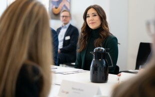 Mary de Danemark à une réunion des Nations Unies à Copenhague sur l'égalité des genres