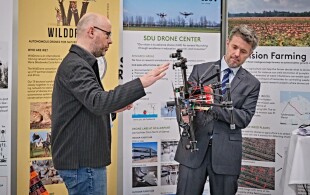 Frederik de Danemark à la conférence européenne sur la robotique à Odense