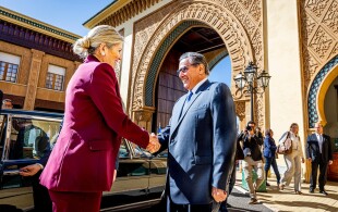 Maxima des Pays-Bas à Rabat