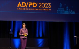 Silvia de Suède à Göteborg  pour la conférence internationale sur les maladies d'Alzheimer et de Parkinson