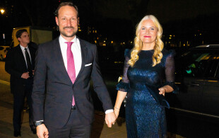 Haakon et Mette-Marit de Norvège à Lindley House à Londres