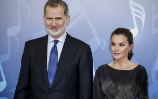 Felipe et Letizia d'Espagne au concert en mémoire des victimes du terrorisme à Madrid