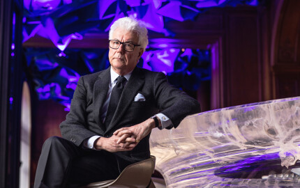 Ken Follett au Hotel Plaza Athenee en mars 2019 