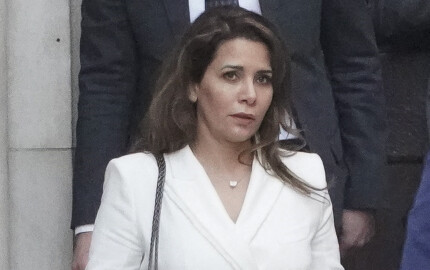 Haya de Jordanie le 3 mars 2020 à Londres 