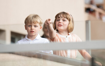 Jacques et Gabriella de Monaco en juin 2021