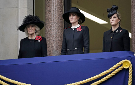 Camilla, Kate et Sophie 