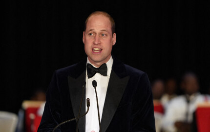 Le duc de Cambridge lors d'une réception organisée chez le gouverneur-général des Bahamas, le 25 mars 2022. 