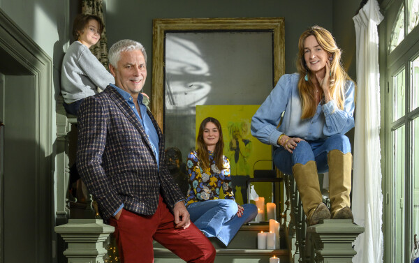 Chez Virginie Duboscq et Frédéric Lucy dans la campagne normande. 