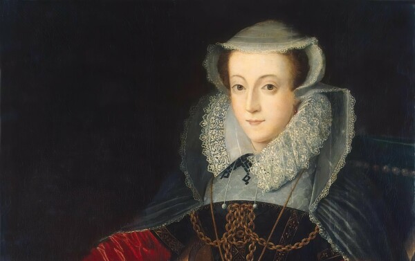 Portrait of Mary Stuart, d’auteur inconnu, conservé au musée de l’Hermitage, à Saint-Pétersbourg. 