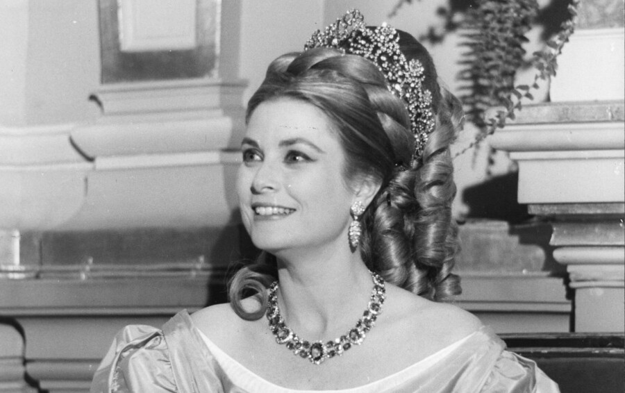 Grace de Monaco au bal du Centenaire en 1966