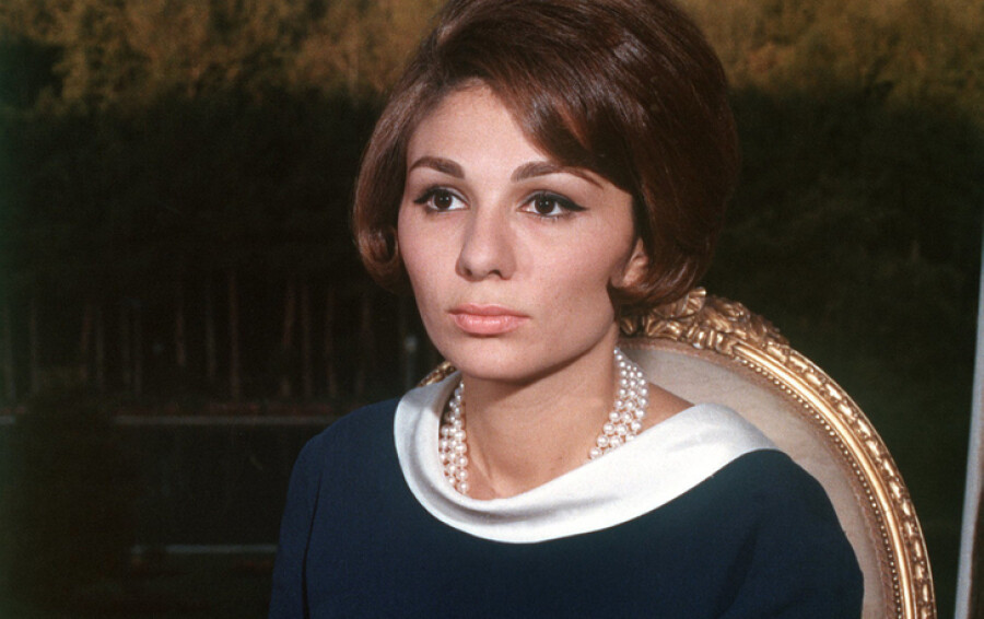 L'impératrice Farah d'Iran en 1966.