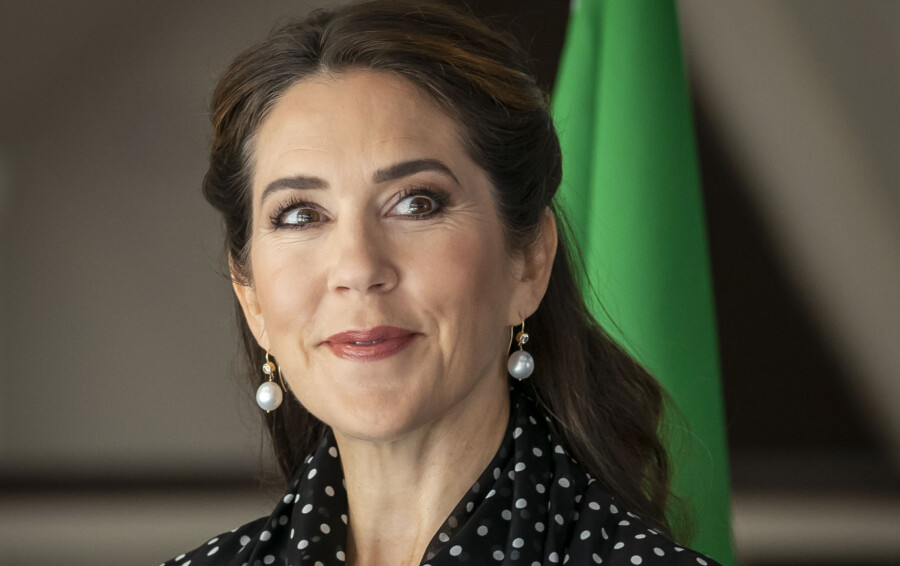 La princesse héritière Mary de Danemark à la semaine du design de Milan, le 8 septembre 2021.