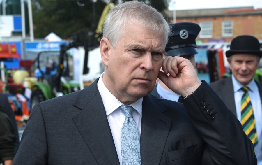Le prince Andrew au Great Yorkshire Show le 11 juillet 2019 à Harrogate.