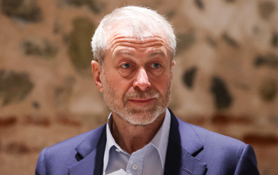 L'homme d'affaires russe Roman Abramovich lors des négociations entre la Russie et l'Ukraine, à Istanbul, le 29 mars 2022.