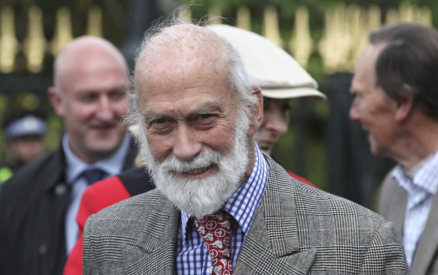 Le prince Michael de Kent lors d'une promenade à Windsor, le 4 juin 2022 dans le cadre du jubilé de platine d'Élisabeth II.