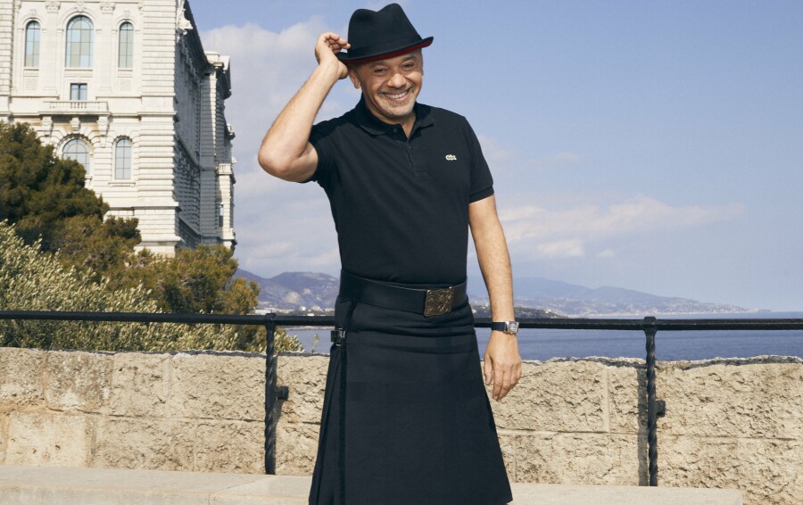 Christian Louboutin a tissé des liens avec la famille de la princesse Caroline.