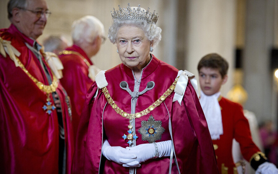 Élisabeth II le 7 mars 2012 à Londres.
