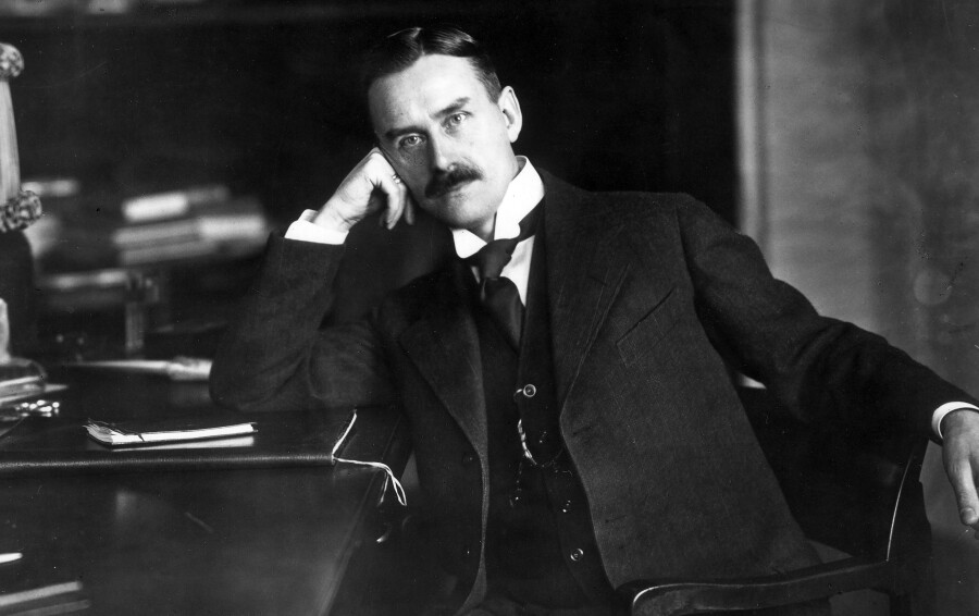 L'écrivain allemand Thomas Mann, photographié ici en 1916.