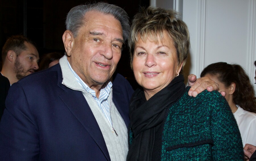 Guy et Myriam Ullens, ici en janvier 2015.
