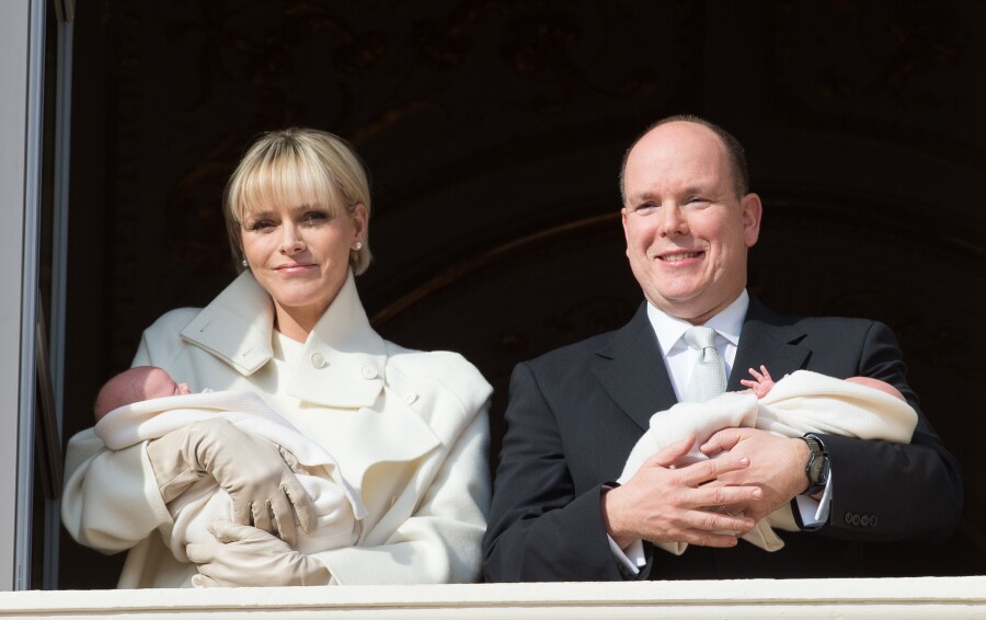 Jacques et Gabriella de Monaco en janvier 2015