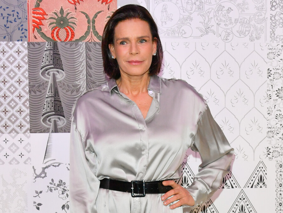 Stéphanie de Monaco en février 2020 à Paris.