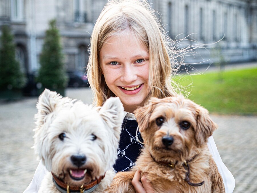 Photo pour les 14 ans d'Eleonore de Belgique