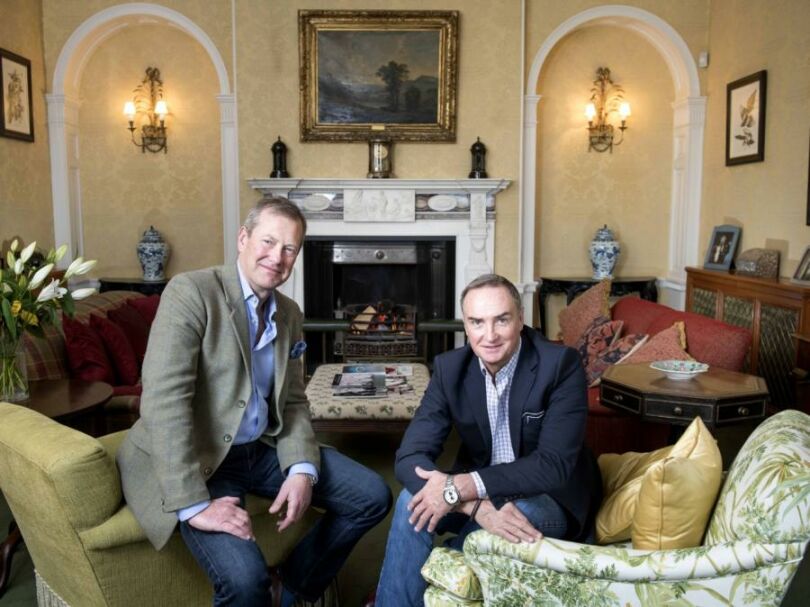 Lord Mountbatten et James Coyle en 2018