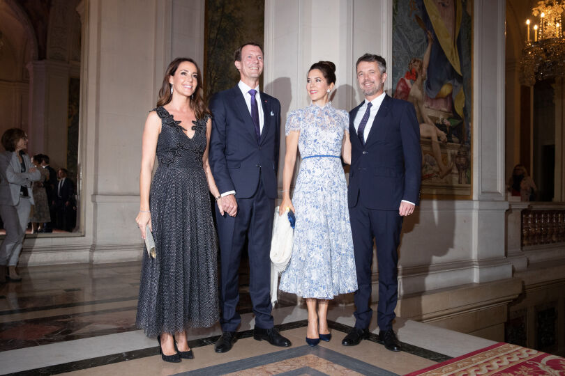 Frederik et Mary de Danemark en visite à Paris