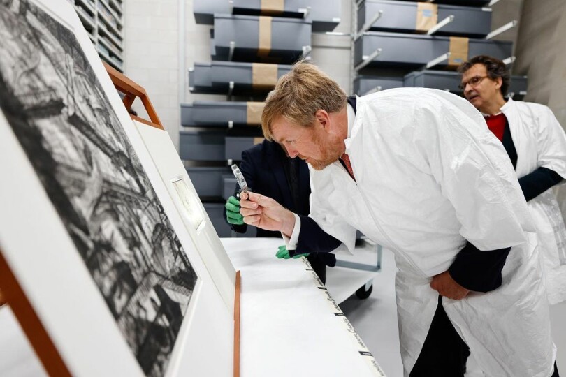 Inuaguration à Rotterdam du dépôt muséal Boijmans Van Beuningen
