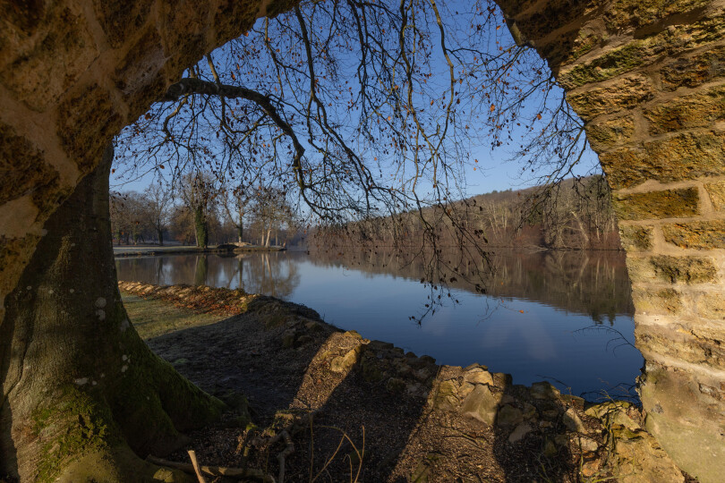 Laurent de Gourcuff a été séduit par les environs de l'Abbaye des Vaux-de-Cernay.