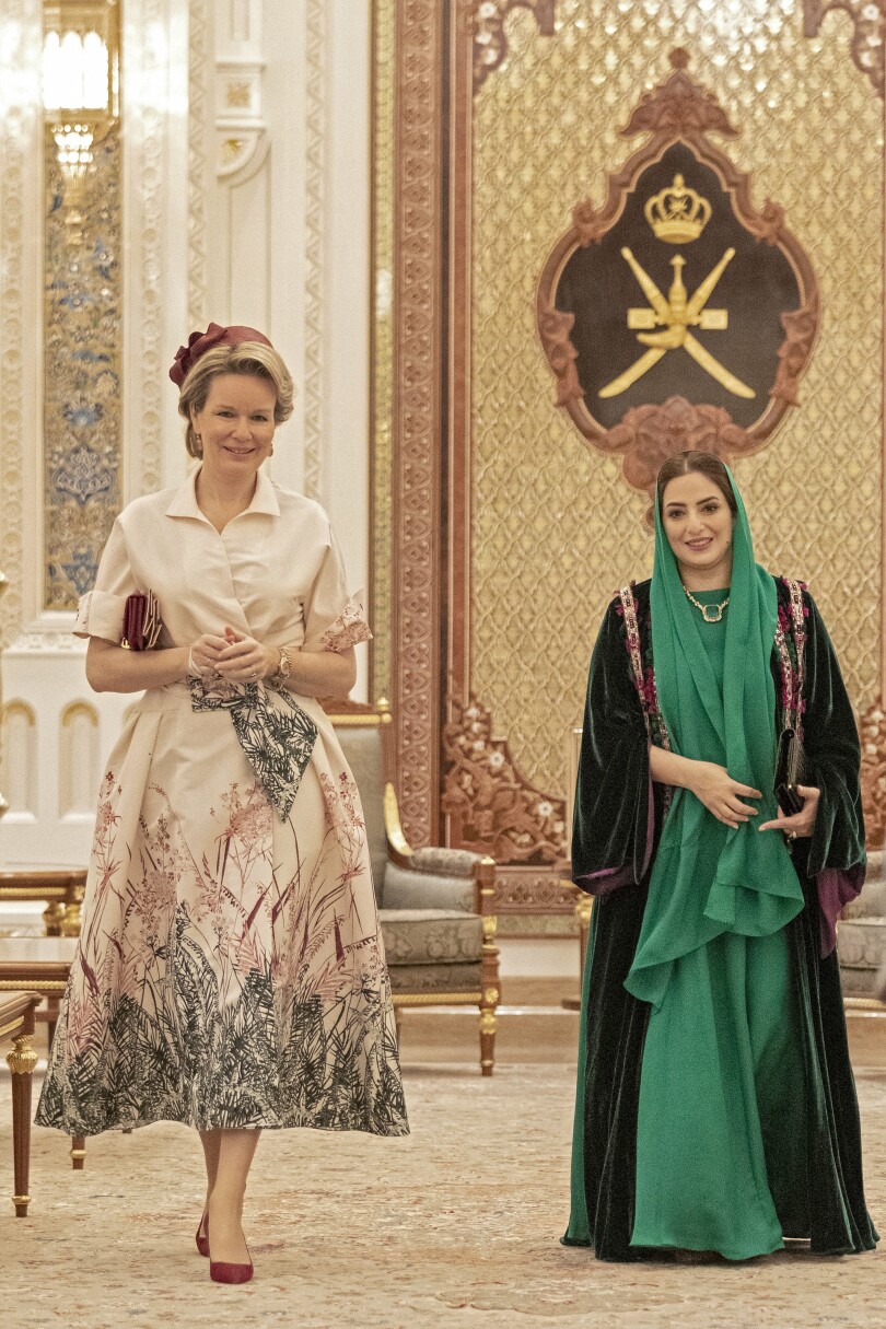 Philippe et Mathilde de Belgique à Oman et aux Emirats