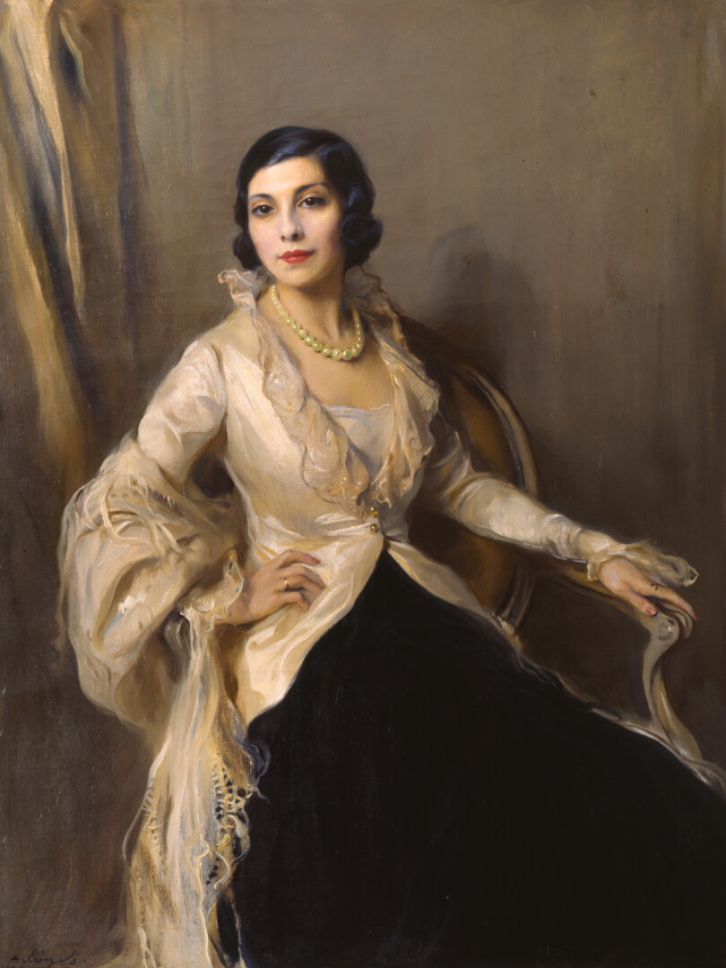 Luz, la mère d'Albina du Boisrouvray, peinte en 1931.