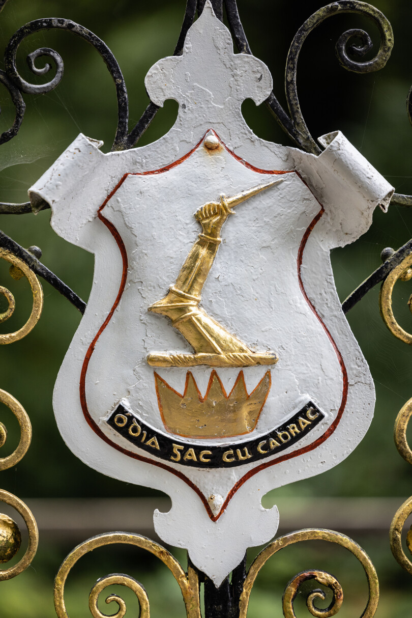 Le blason de la famille O’Conor.