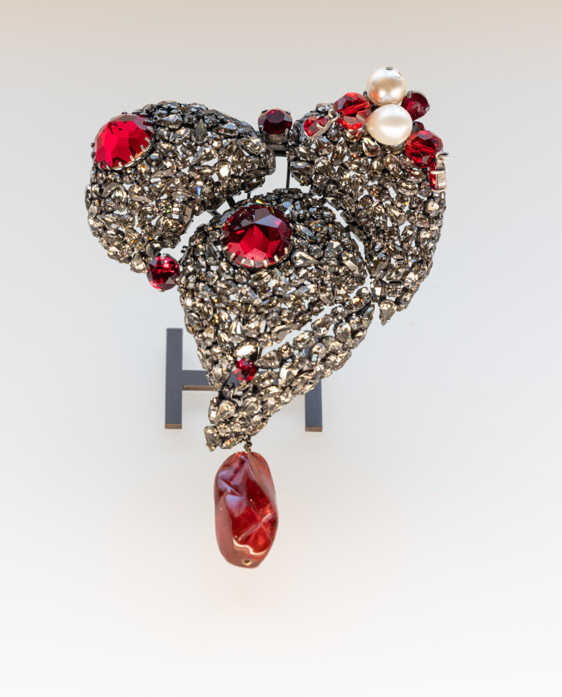 Le Cœur d’Yves Saint Laurent au Louvre.